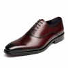 Luxury Men Oxford Dress Shoes Wedding
