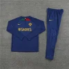 2023/2024 Portugal Half-Pull Training Suit Royal Blue Football Shirt