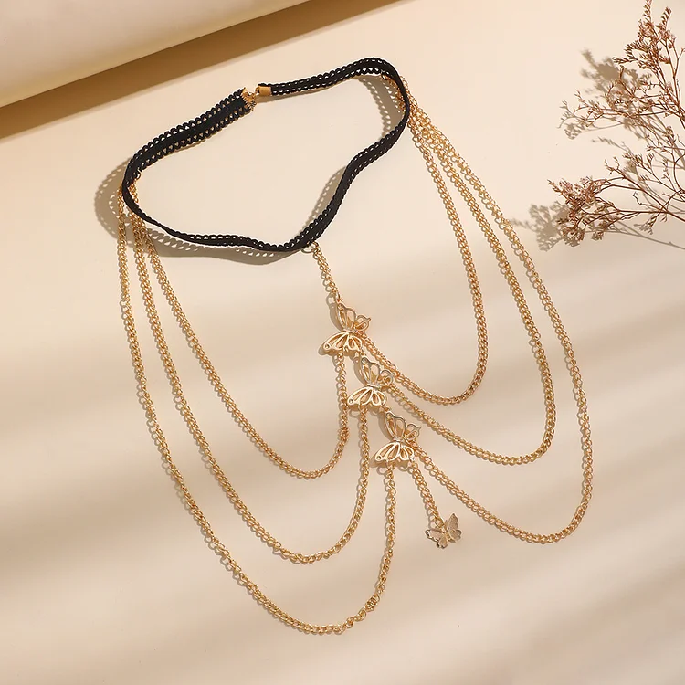 Butterfly Spider Beetle Animal Leg Chain