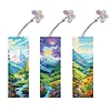 3Pcs Diamond Painting Valley Flowers Bookmark Making Kit Decoration