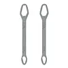 260mm Self-Tightening Adjustable Wrench 8mm To 22mm Multi-function Double-End Wrench 8mm Thick for Automotive Mechanical Industrial Maintenance