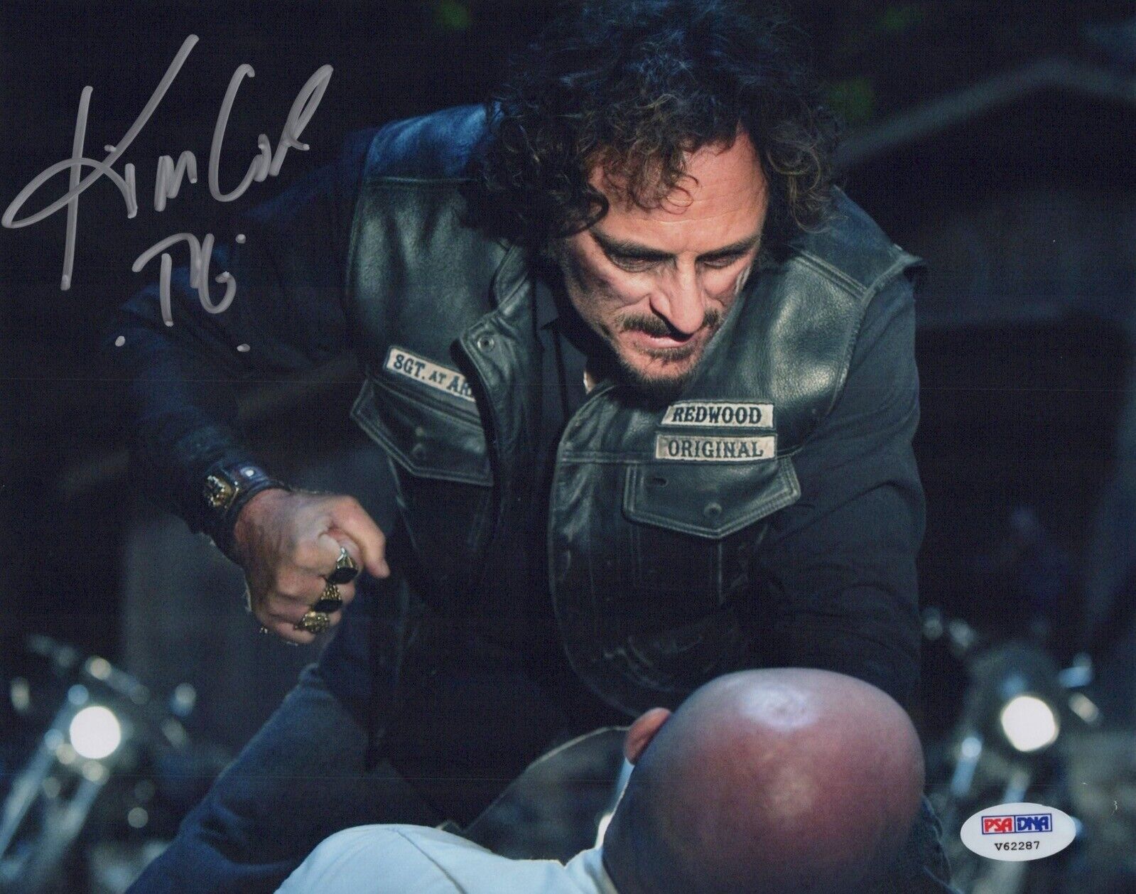 Kim Coates signed Sons of Anarchy Photo Poster painting with PSA/DNA COA