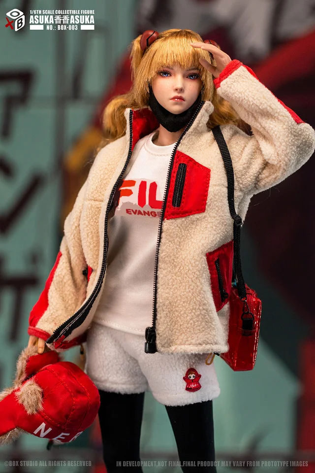上品なブランド Scale 1/6 Asuka EVA Studio BOX Pre-order Action BOX-003 Figure 惣流・アスカ・ラングレー