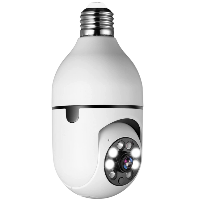 Wireless Wifi Light Bulb Camera Security Camera