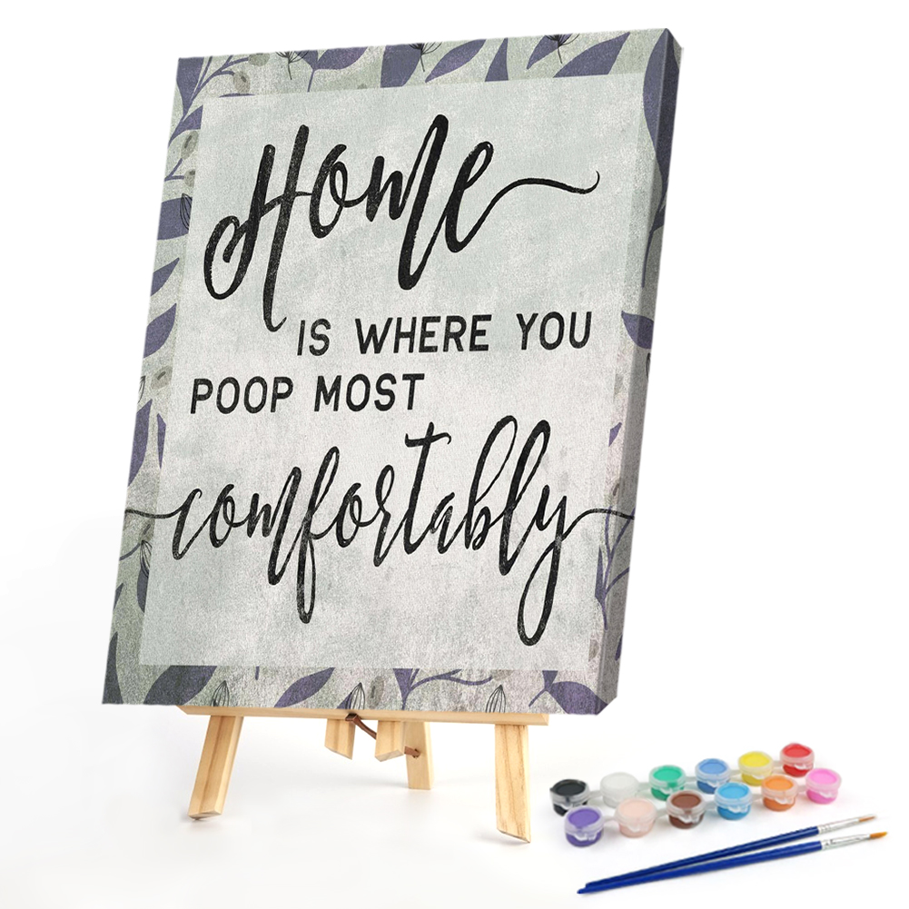 

40*50CM - Paint By Numbers - Calligraphy, 501 Original