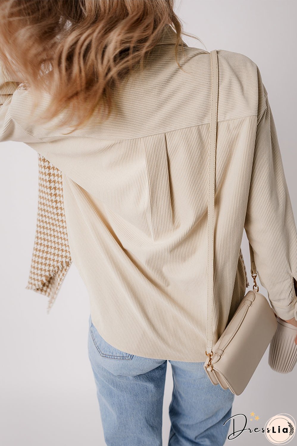 Houndstooth and Corduroy Shacket