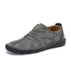 Gioiacombo&trade; Scarpe da uomo in pelle stringate casual autunno e inverno nuove scarpe peas