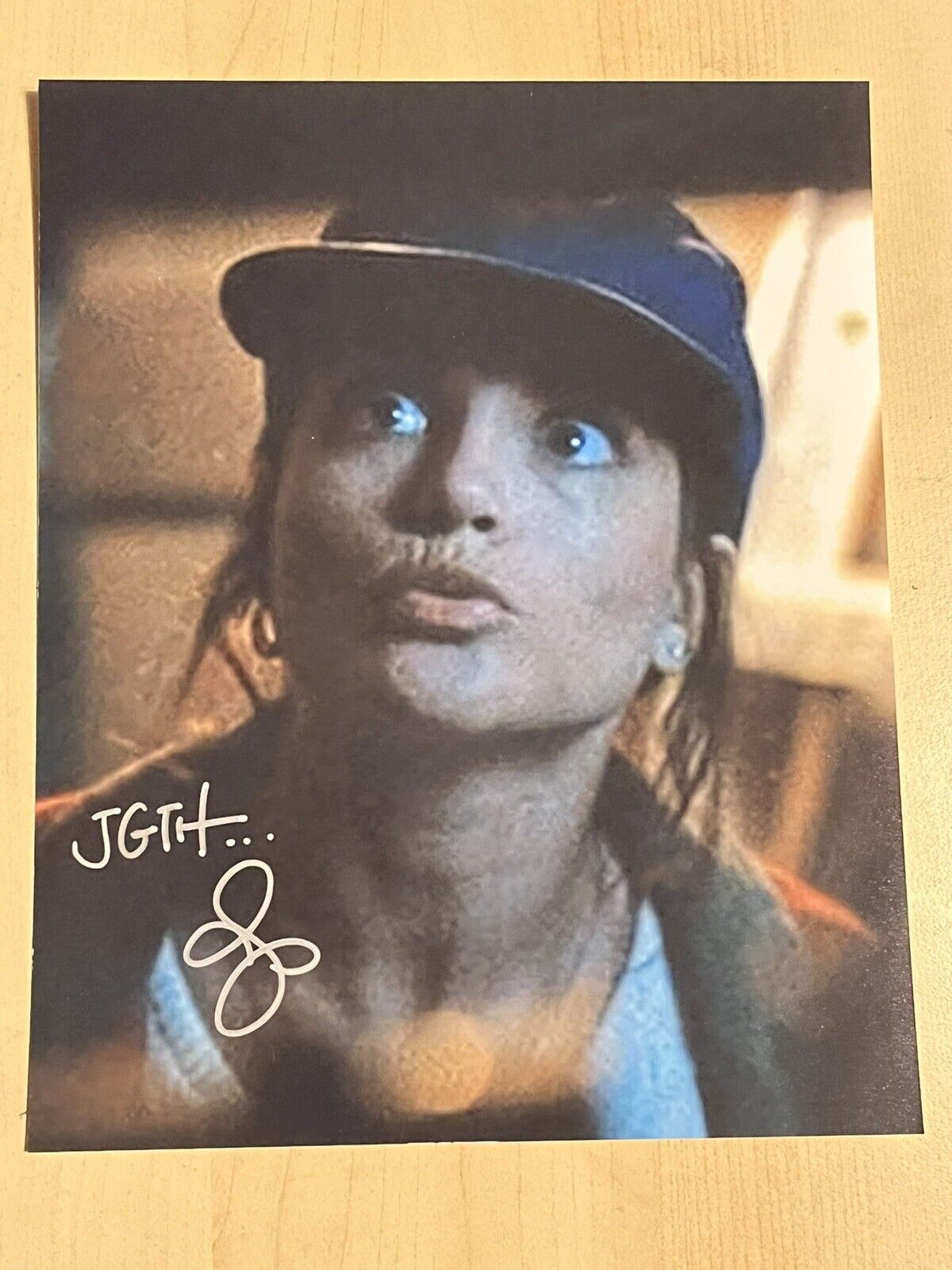 JULIE MICHAELS SIGNED 8x10 Photo Poster painting SEXY ACTRESS AUTOGRAPHED FRIDAY THE 13th COA