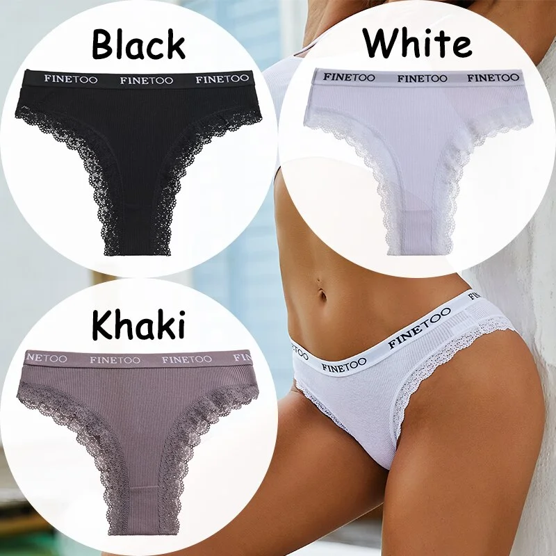 Billionm Lace Panties Women's Underwear Cotton Panties Sexy Lingerie Female Briefs Low-Waist Panty Girl Intimate Underpants