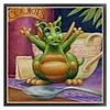 (US Local)Dragon-14CT Stamped Cross Stitch Kit(50x50cm)