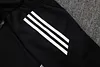 Joyfball 2025/2026 Real Madrid Long Zipped Jacket Black Football Jersey 1:1 Thai Quality 