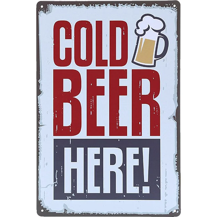 Retro Beer Ad - Vintage Tin Signs/Wooden Signs - 8*12Inch/12*16Inch