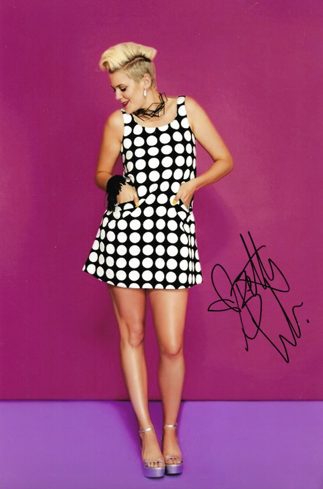 Betty Who signed 8x12 inch Photo Poster painting autograph