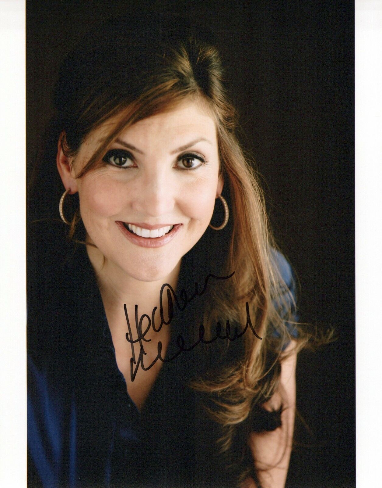 Heather McDonald glamour shot autographed Photo Poster painting signed 8x10 #6