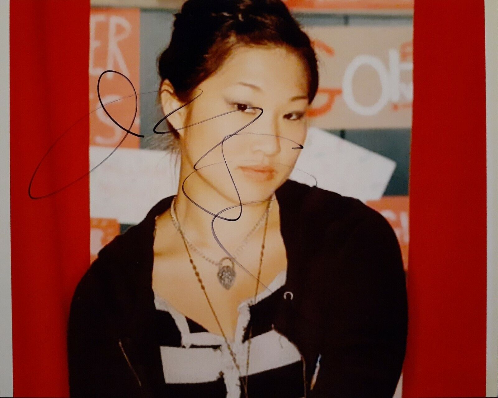 Jenna ushkowitz signed 8x10