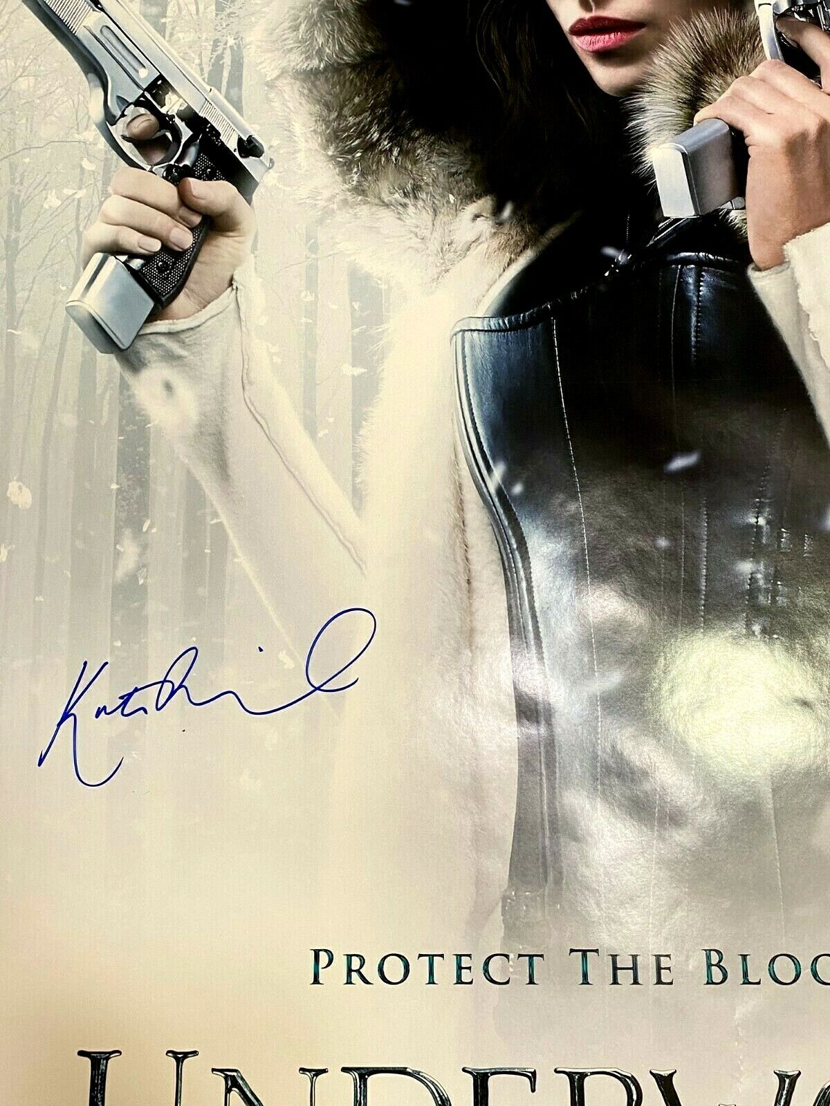 Underworld: Blood Wars KATE BECKINSALE Signed Double Sided 27x41 Movie Poster