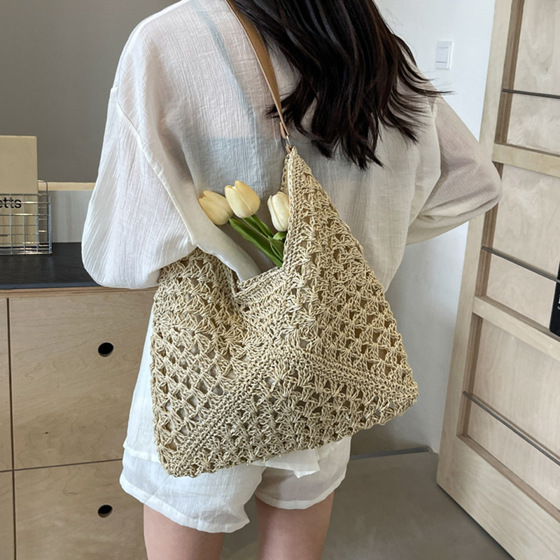 Ethnic Bohemian Solid Color Retro Bag