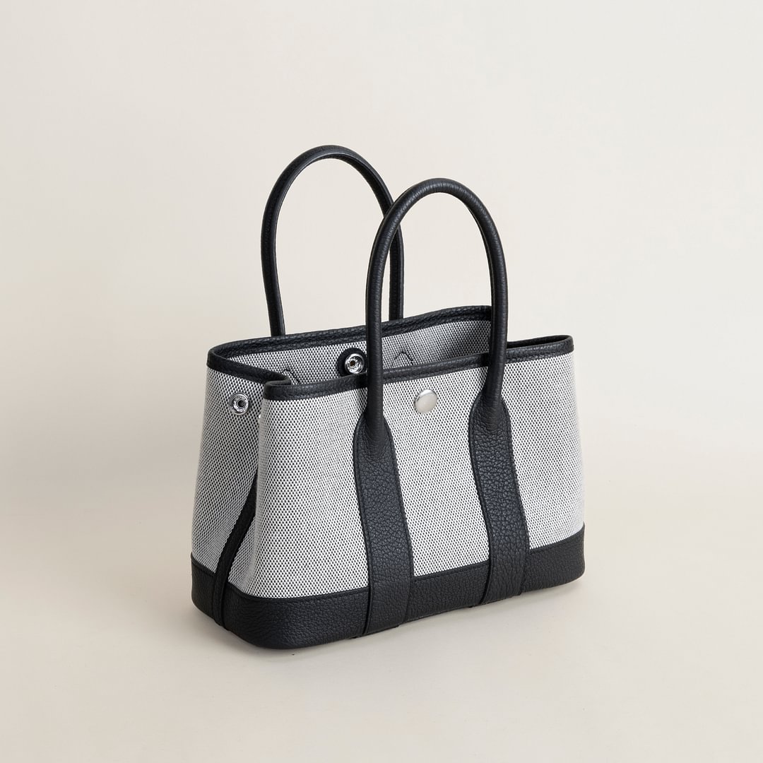 Mini Garden Party 89 Noir Negonda/Toile PHW 