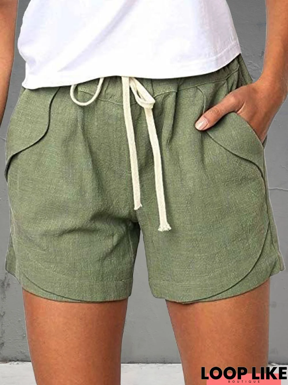 Simple casual loose personality shorts