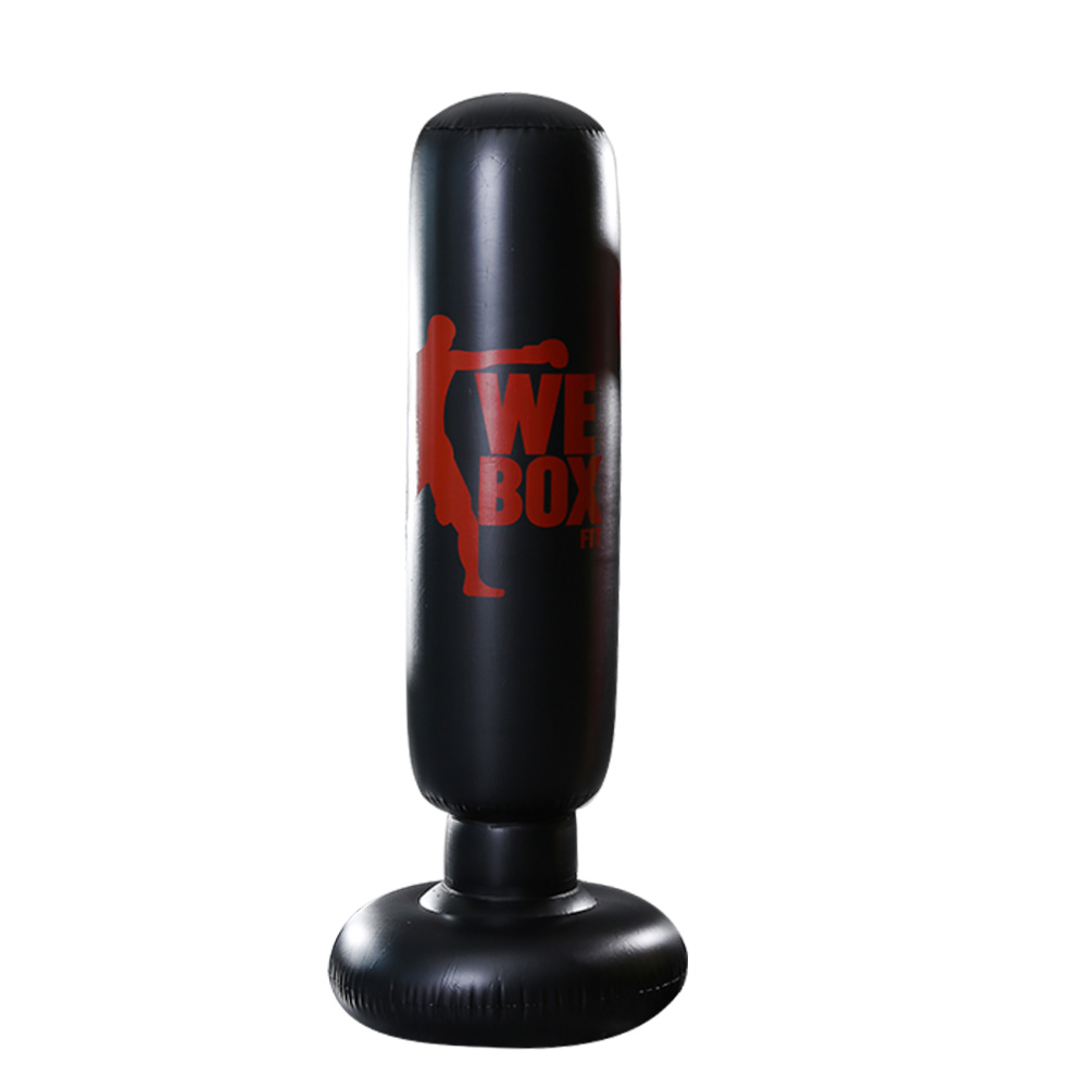 

Inflatable Boxing Bag Train Punching Stand Fitness Equipment, Red, 501 Original