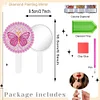 DIY Diamond Painting Mirror Kit for Adults Kids Beginners (Butterfly)