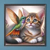 Diamond Painting -DIY Full Round Drill Cat(40*40 CM)