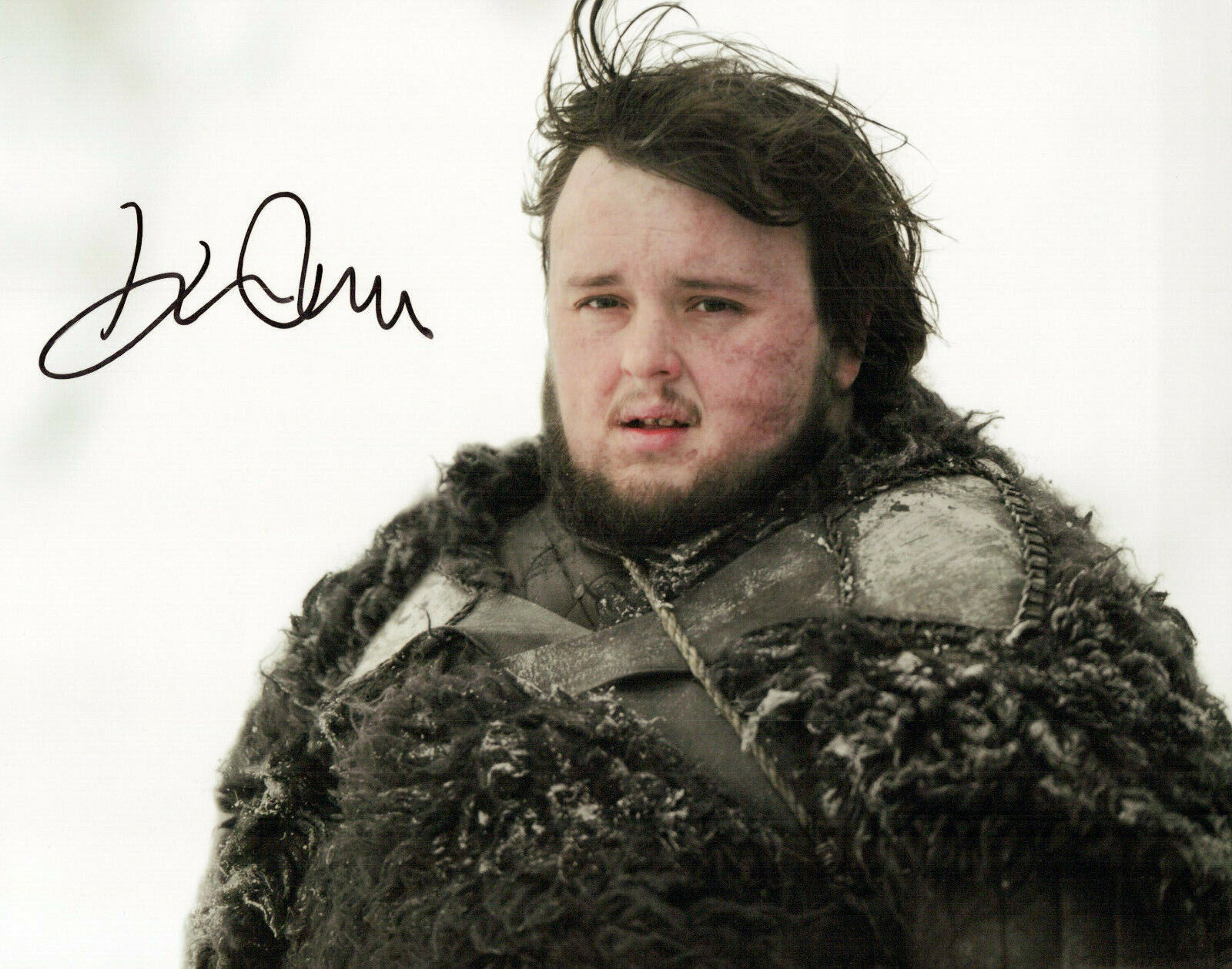 John Bradley Game Of Thrones autographed Photo Poster painting signed 8x10 #4 Samwell Tarly