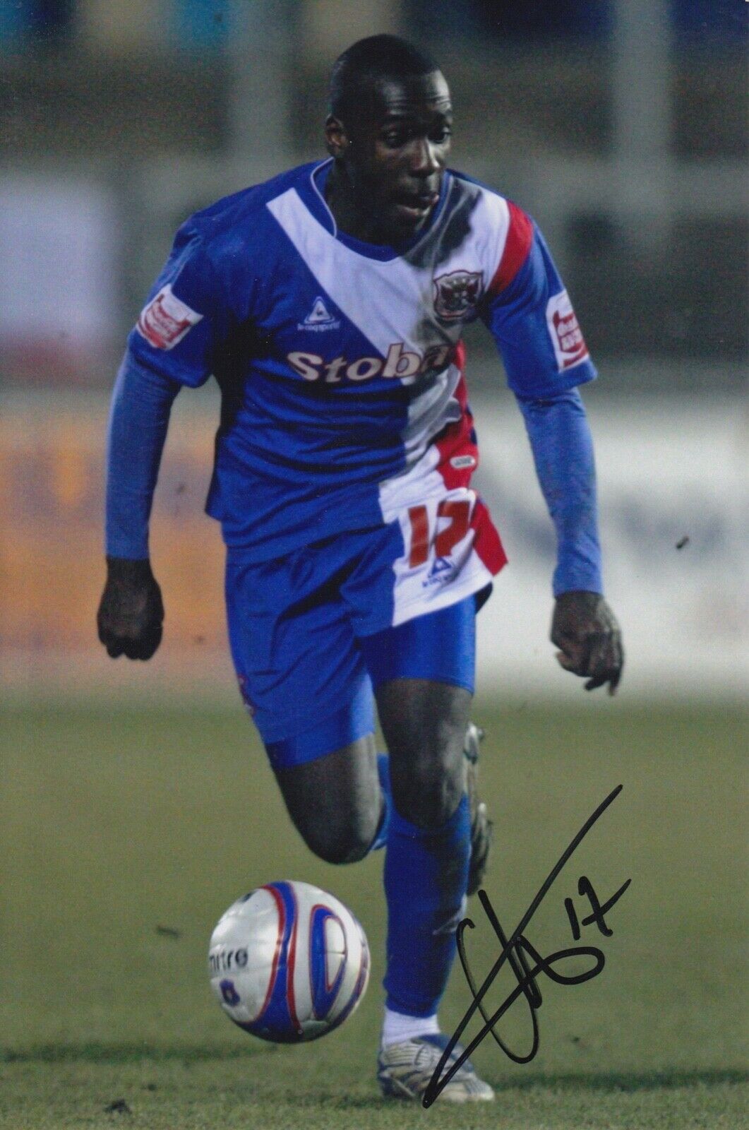 Cleveland Taylor Hand Signed 9x6 Photo Poster painting - Carlisle United - Football Autograph.