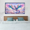 (40*70cm)Unicorn - Full Round Drill Diamond Painting