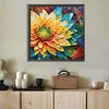 Diamond Painting-DIY Full Round Drill Stained Glass Flower(40*40 CM)