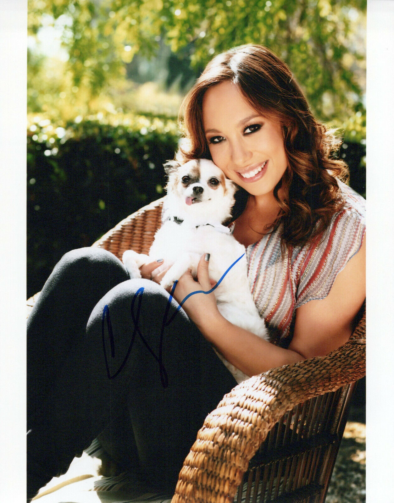 Cheryl Burke glamour shot autographed Photo Poster painting signed 8x10 #1