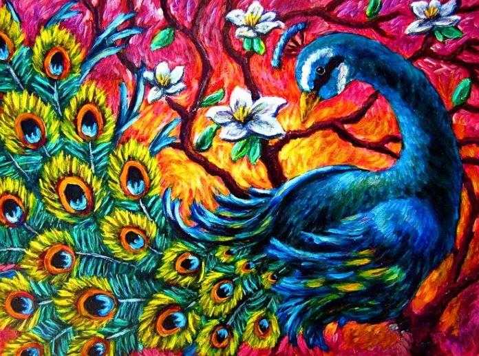 

Peacock – Paint By Numbers - 40*50CM, 501 Original