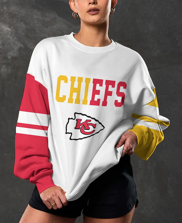 Kansas City Chiefs 3D Limited Edition Crew Neck sweatshirt