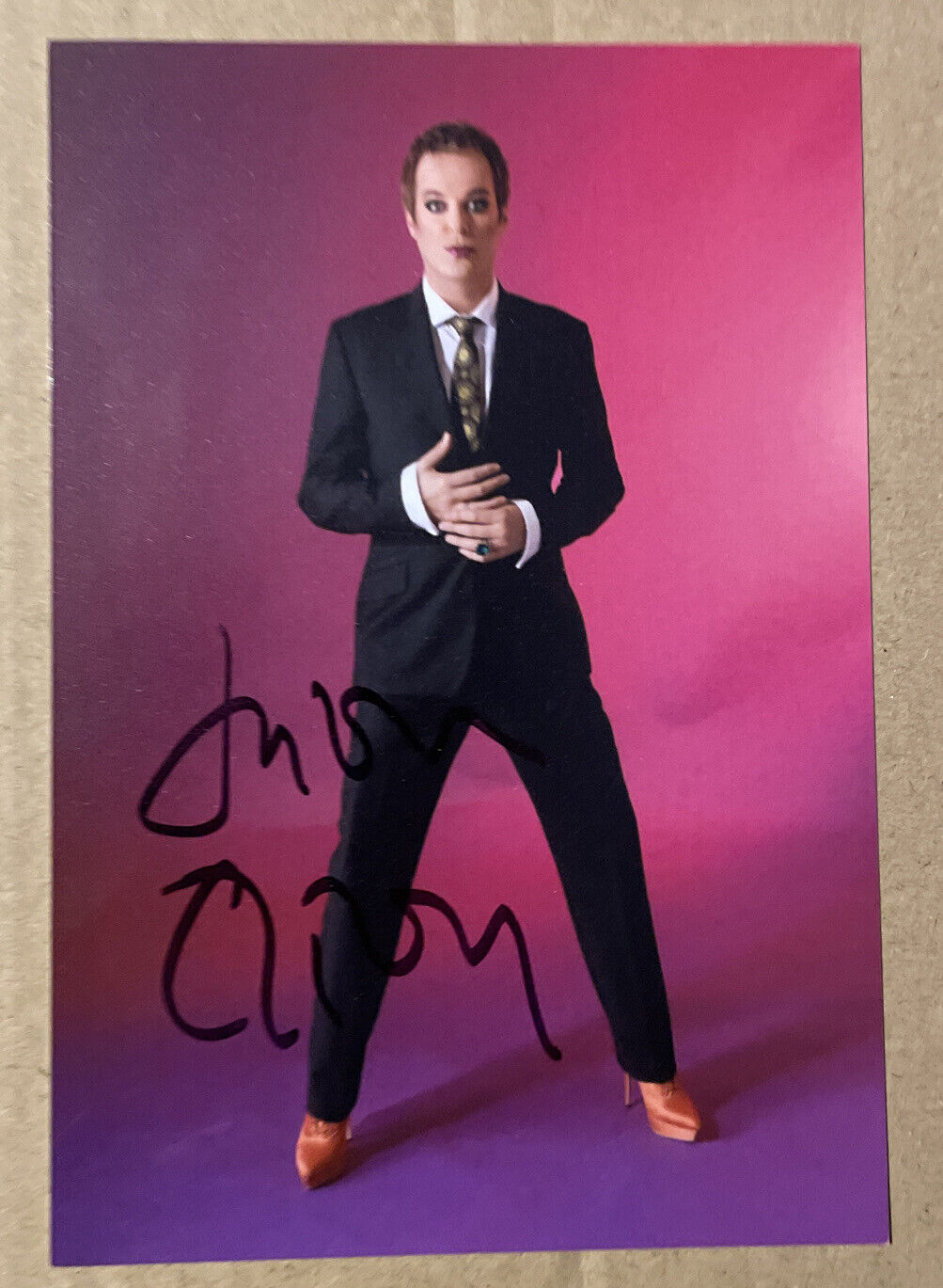 STRICTLY COME DANCING: JULIAN CLARY Hand SIGNED 6x4 Photo Poster painting Autograph Comedian