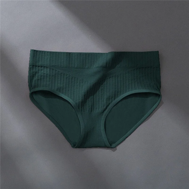 M-2XL Fashion Women Underwear Seamless 8 Solid Colors Women Pantys High Waist Underpants For Ladies Comfort Sexy Women Briefs