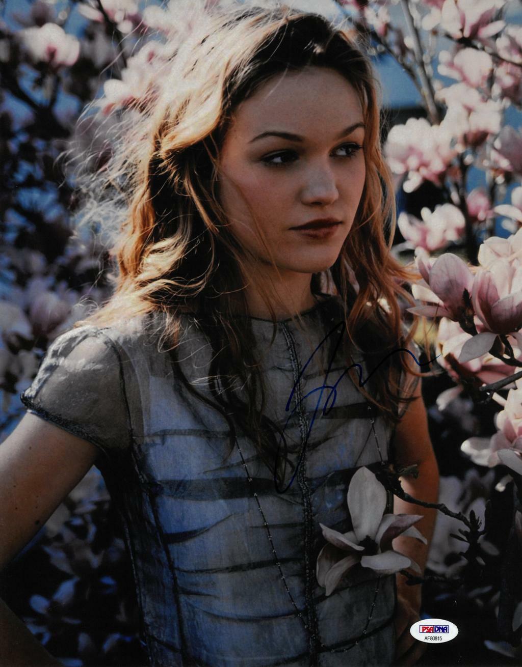 Julia Stiles Signed When They Were Young Autographed 11x14 Photo Poster painting PSA/DNA#AF80815