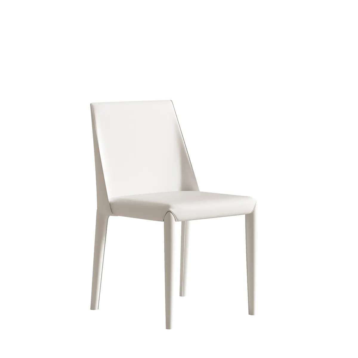 Dining Chair 165134 — white studio view