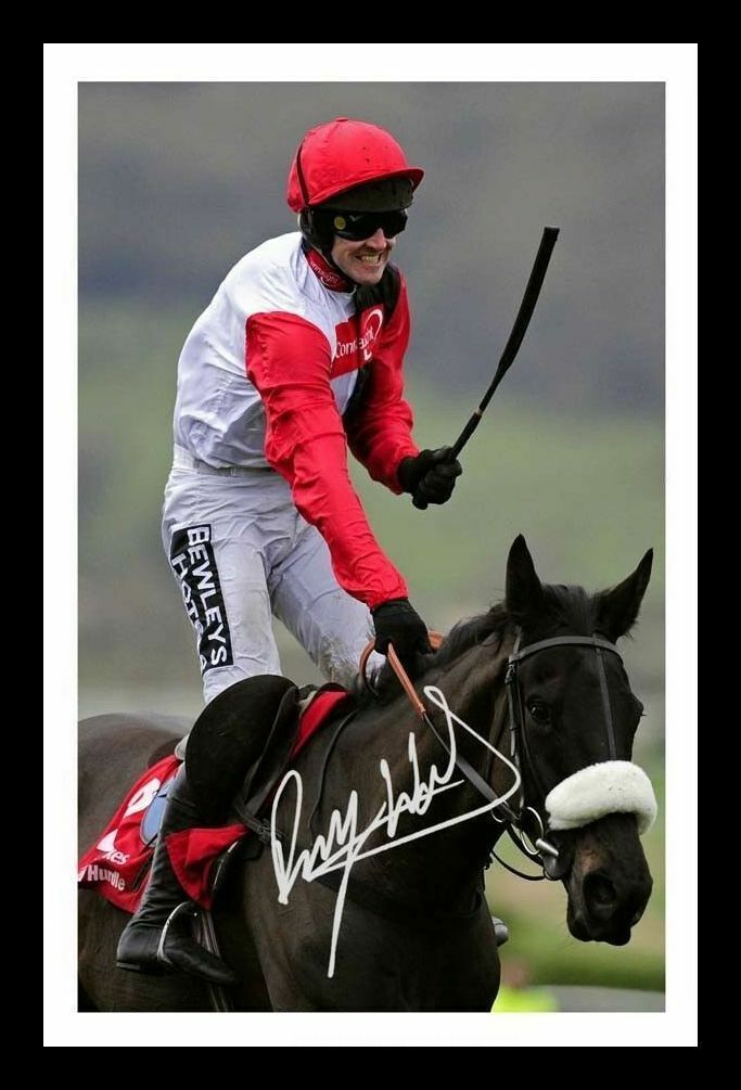 Ruby Walsh - Big Bucks Autograph Signed & Framed Photo Poster painting 1