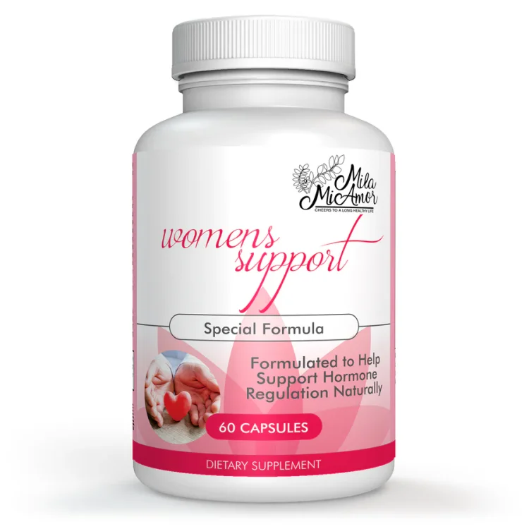 Women's Support | Special Formula | Hormone Regulator w/ Natural Ingredients | Made in USA | 60 Capsules
