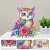 Flower Owl - 5D DIY Ornament - 15*17CM