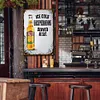 Bi&egrave;re Desparados - Panneaux en &eacute;tain m&eacute;tallique(20*30cm/30*40cm)