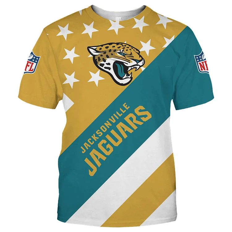 Jacksonville Jaguars All Over Print T-Shirt