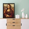 (Counted/Stamped) 11CT Mona Lisa-Cross Stitch 40*50cm/15.7x19.7in