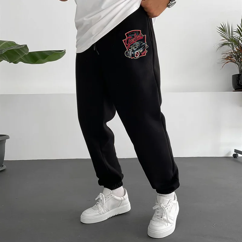 HOT ROAD GASOLINE RACER Print Men's Sweatpants
