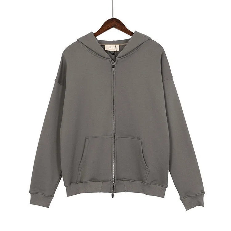 Fog Fear of God Hoodie Fear of God Casual Hooded Zip Cardigan Coat Sweater