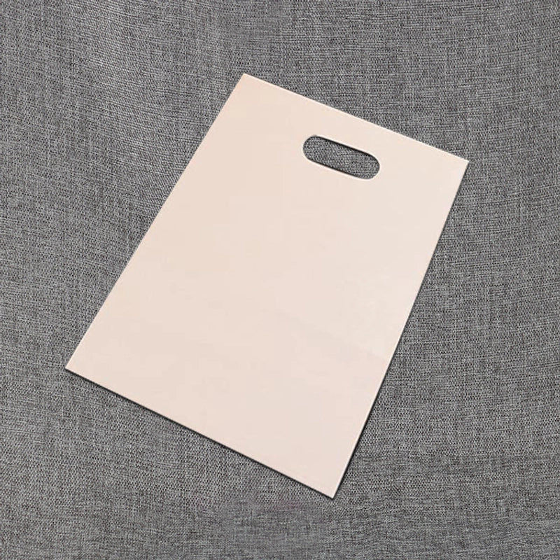 Factory Pe Flat Clothing Store Bag Advertising Bag Gift Plastic Four-finger Portable Packaging Bag Printable Logo