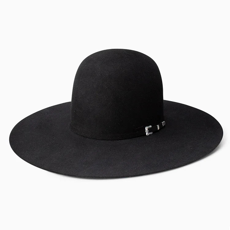 30X Black Gold 5" Brim Cowboy Hat