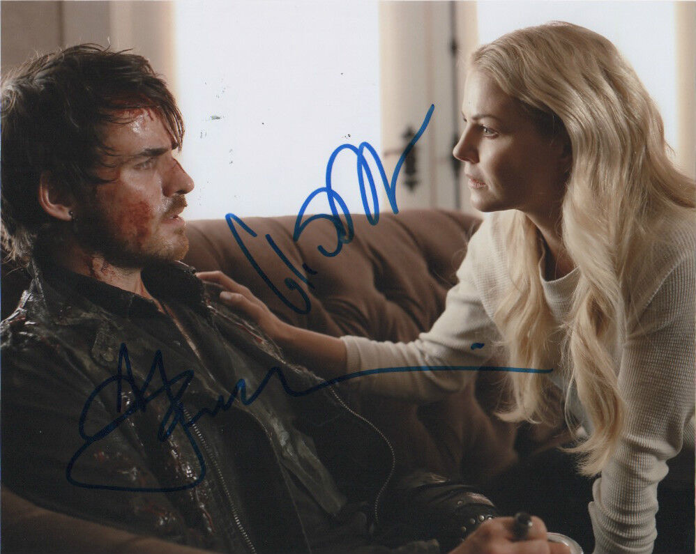 Colin O'Donoghue Jennifer Morrison Signed Autographed 8x10 Photo Poster painting COA #2