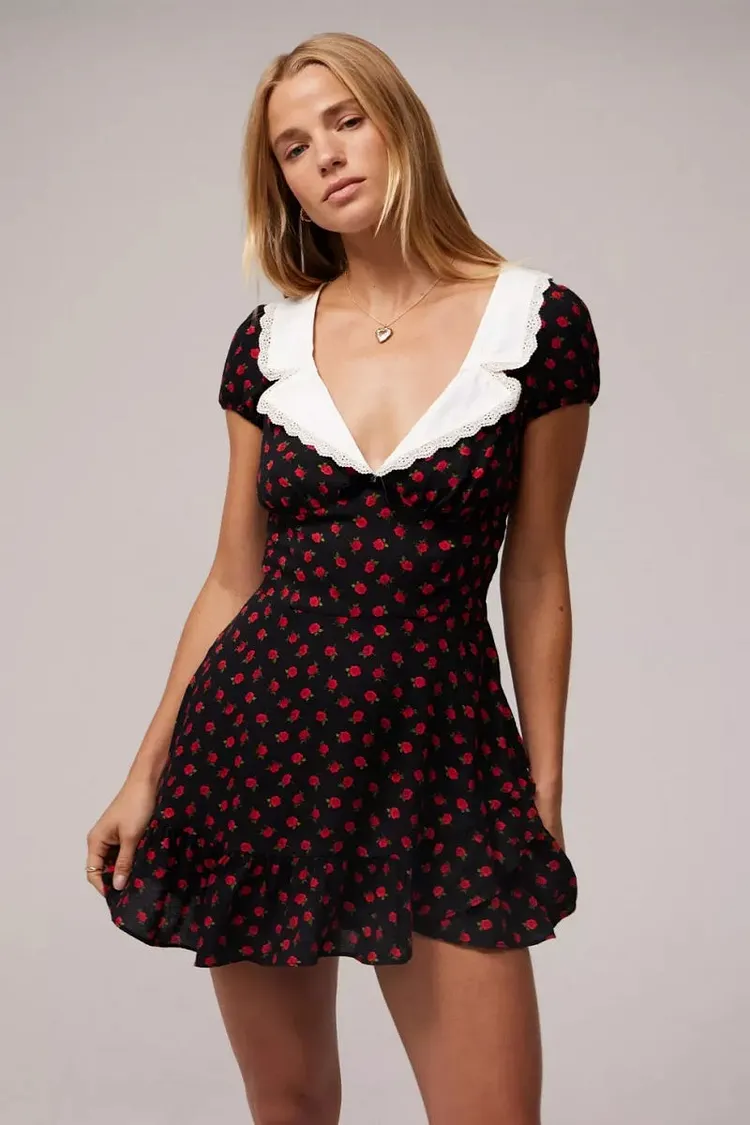 Kimchi Blue Maeve Floral Mini Dress
