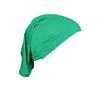 Plain Color Tube Base Cap High Elastic Women's Hijab Cap